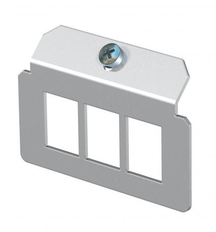 Support plate 3 x type A for mounting support