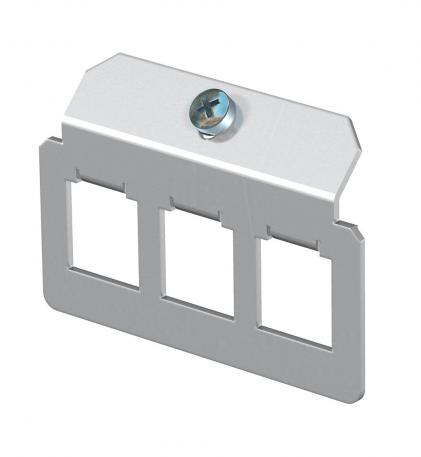 Support plate 3 x type F for mounting support