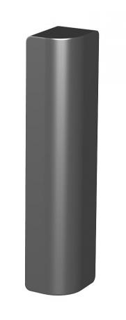 Tapeta para esquina T4L/T8NL, convexa negro grafito; RAL 9011