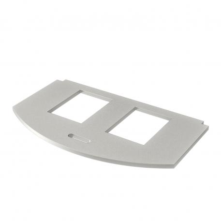 Mounting plate for data technology, type A