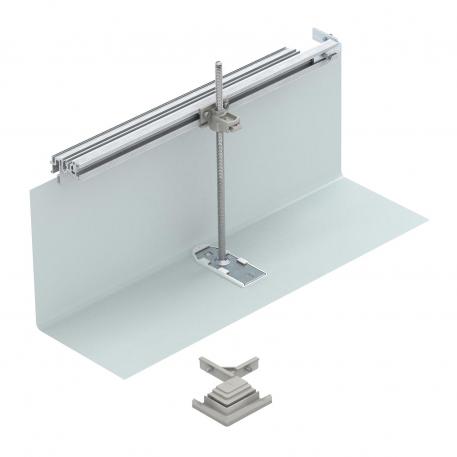 Juego de piezas para bifurcación angular hacia la derecha, altura 40-240 mm 300