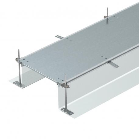 Trunking unit, blank, locking, height 40−240 2400 | 600 | 40 | 240 | 3