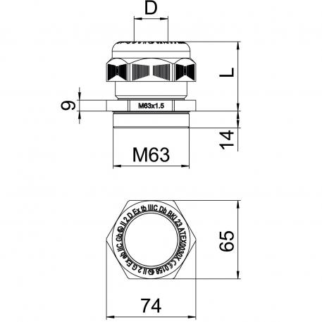 ビンテージGolite HEX3 , Nest, Gland sheet ビンテージGolite HEX3