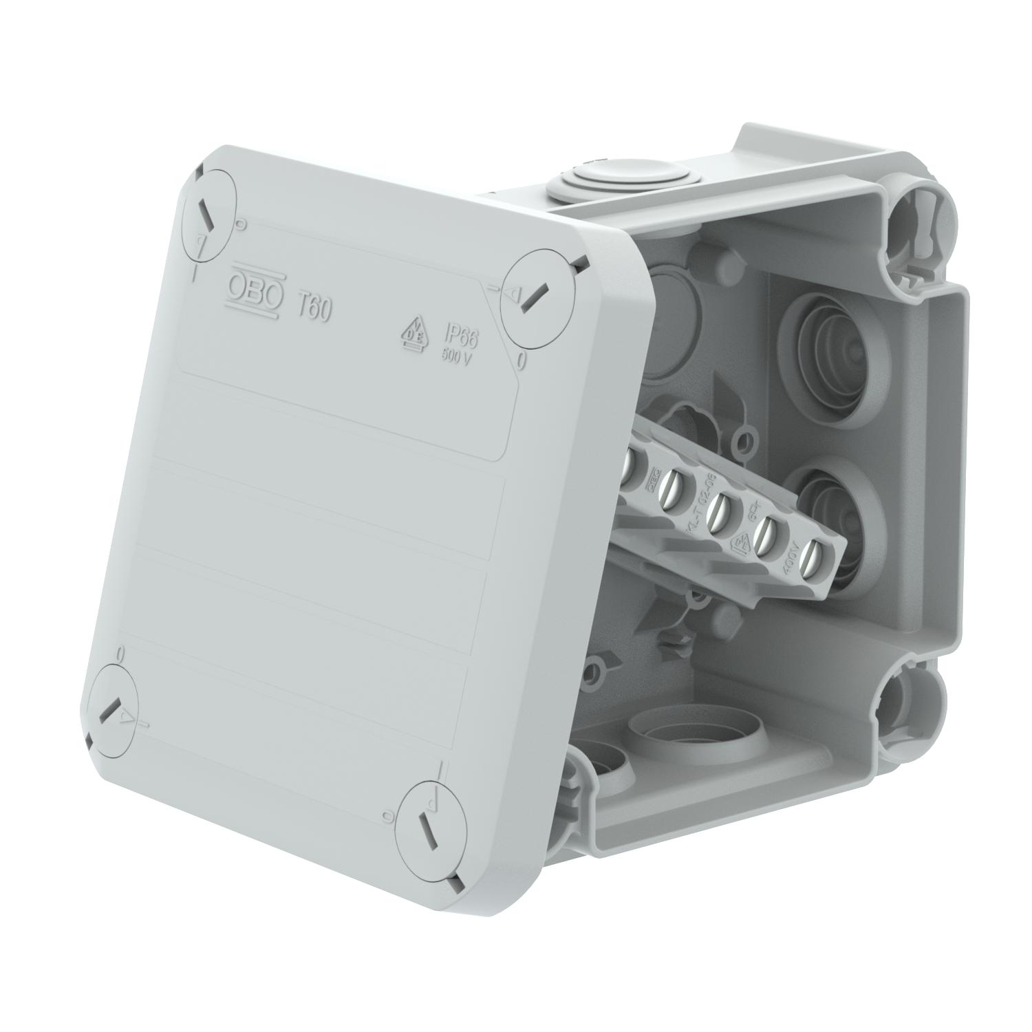 Junction box T 60, plugin seal, terminal strip OBO