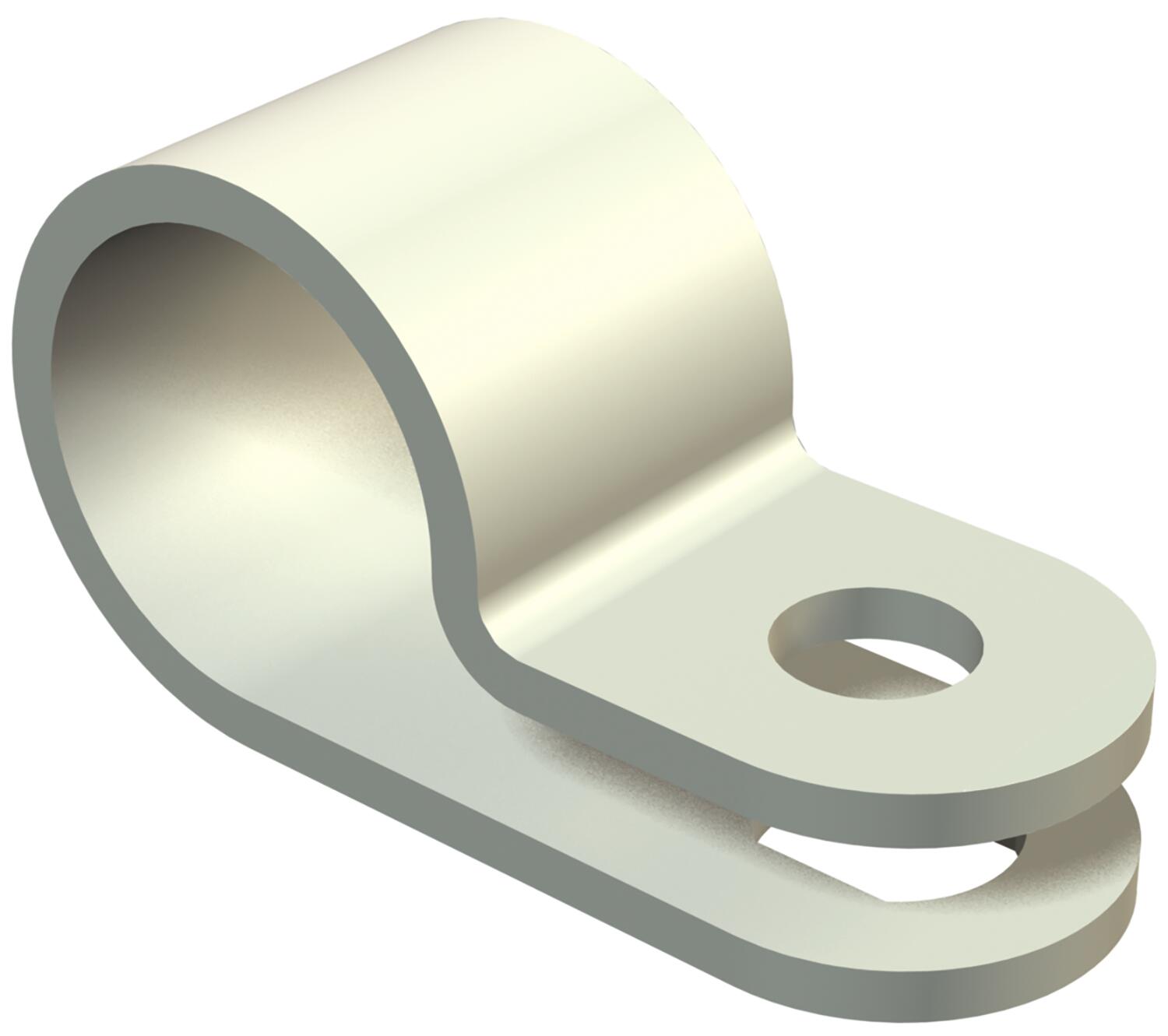 скоба креп. скоба металл. скоба металлическая однолапковая 25мм. скоба закрытая. 8мм 255 8 lgr obo 2222086.