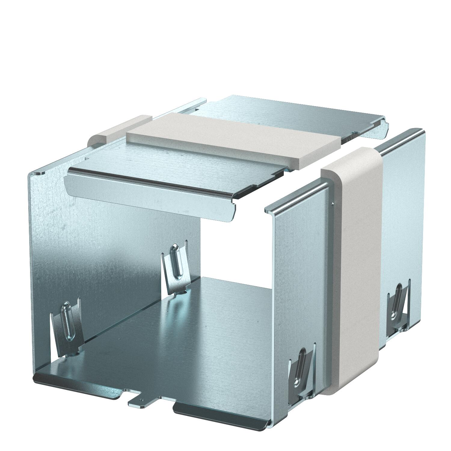 Joint connector set, duct height 80 mm OBO